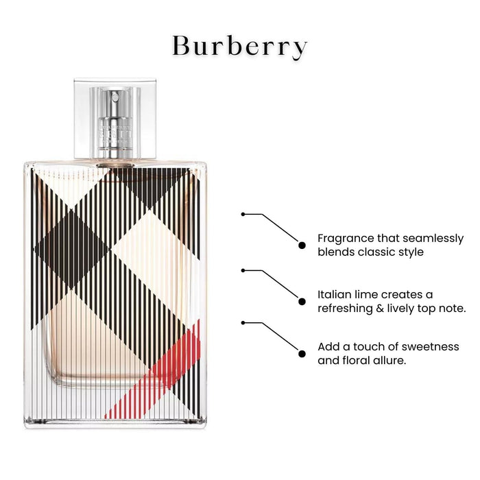 Burberry Brit de Burberry pour femme - Spray EDP 1,6 oz