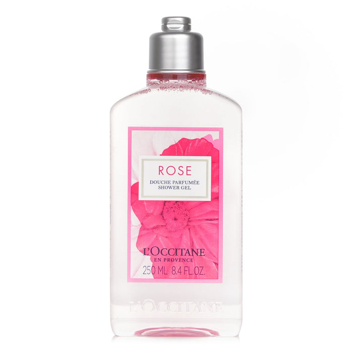 Gel de ducha de rosas de LOccitane para mujeres - Gel de ducha de 8,4 oz