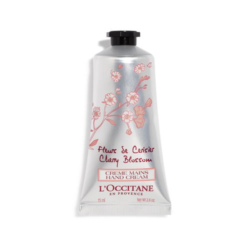 Pink Flowers Hand Cream Trio by LOccitane for Unisex - 3 x 2.6 oz Neroli and Orchidee Hand Cream, Rose Hand Cream, Cherry Blossom Hand Cream