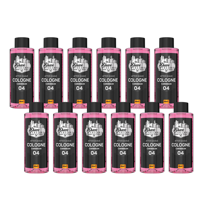The Shave Factory No. 4 Caribbean Aftershave Cologne (Multipack)