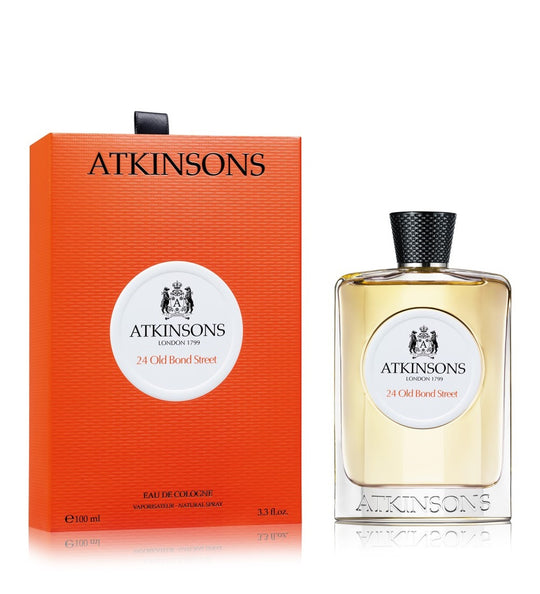 24 Old Bond Street par Atkinsons pour hommes - Spray EDC 3,3 oz