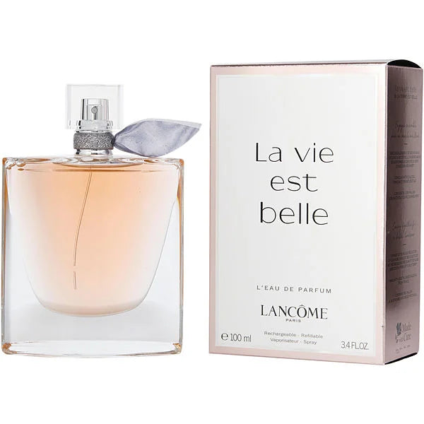 La Vie Est Belle by Lancome for Women - 3.4 oz LEau de Parfum Spray (Refillable)