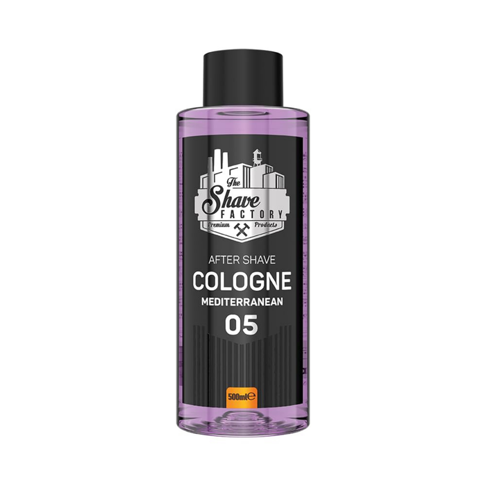 The Shave Factory No. 5 Mediterranean Aftershave Cologne (Multipack)
