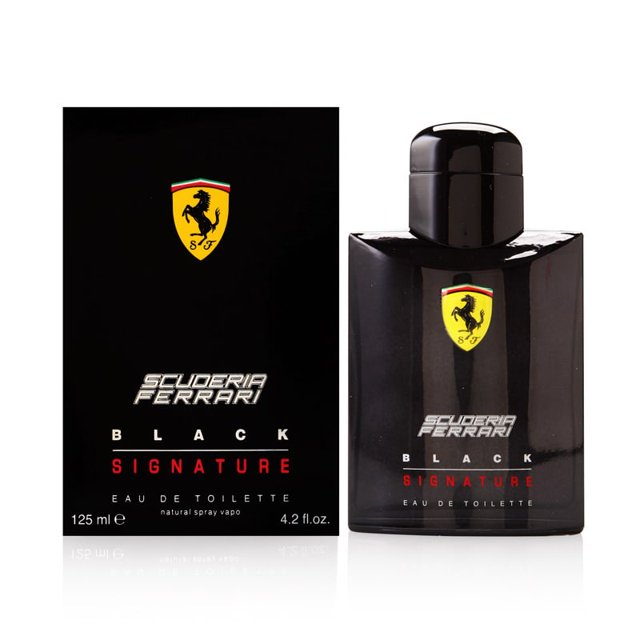 Ferrari Black de Ferrari para hombres - Spray EDT de 4.2 oz