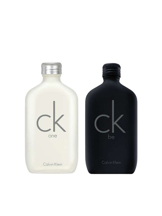 Kit CK de Calvin Klein pour unisexe - Kit 2 pièces Spray EDT 3,4 oz CK One, Spray EDT CK Be 3,4 oz