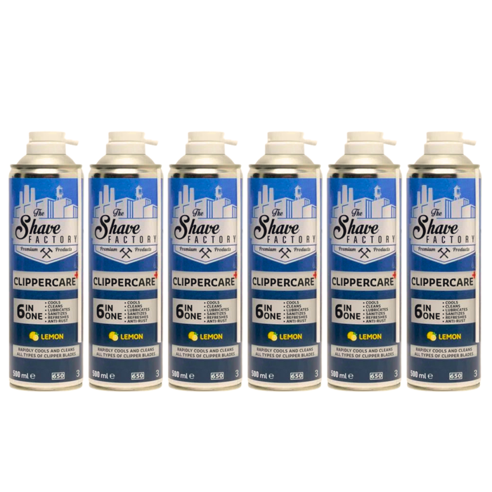 The Shave Factory ClipperCare 6 in 1 16.9 Oz Multipack