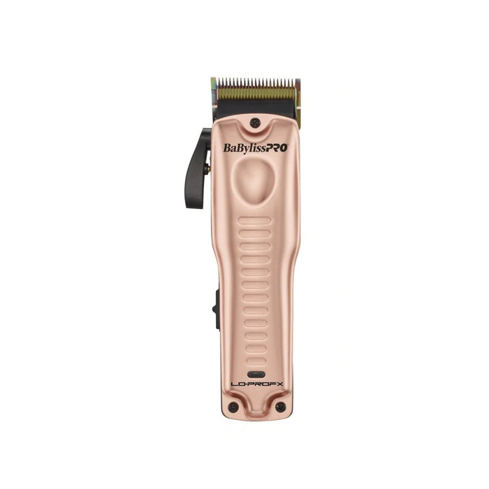 BaBylissPRO Rose Gold LO-PROFX Clipper & Trimmer #FXHOLPKLP-RG & Double Foil Shaver FXFS2RG + 5 Free Gifts Combo Set