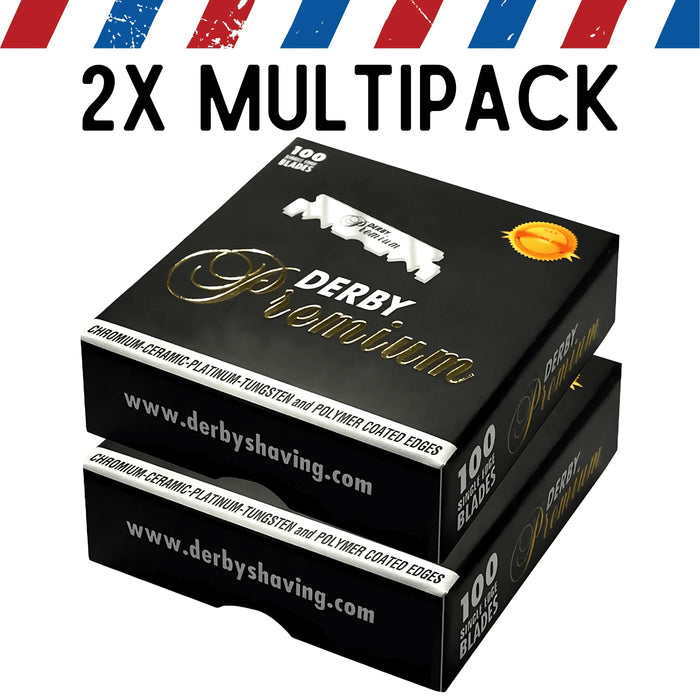 Derby Single Edge Razor Blades 100 pcs - Premium | Free Shipping