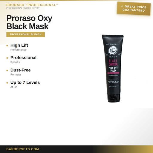 PRORASO "PROFESSIONAL" Proraso Oxy Black Mask 100Ml