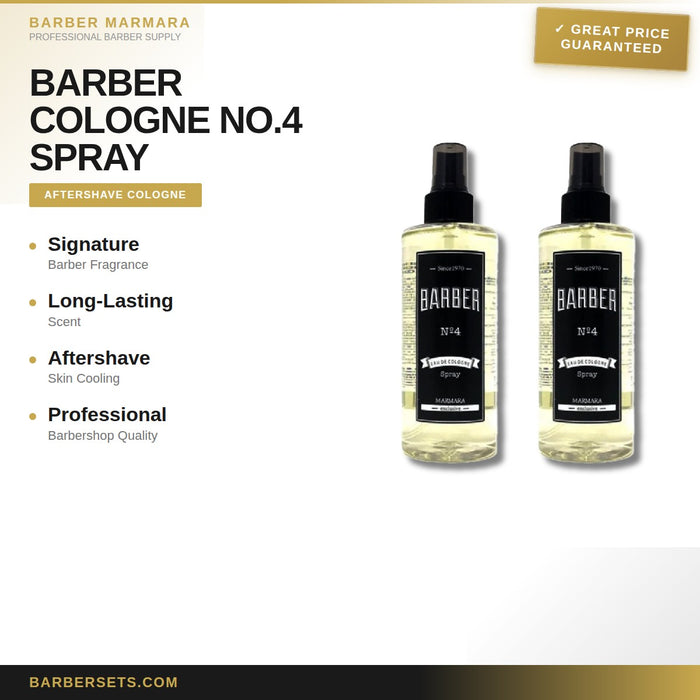 BARBER MARMARA BARBER COLOGNE 400 ML NO.4 SPRAY