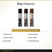 Kiss Red By Kiss Temporary Hair Color Spray - Darkest Brown