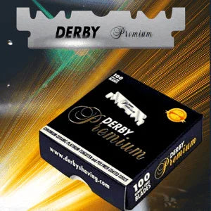 Derby Single Edge Razor Blades 100 Pcs - Premium DE-D116-PRE - BarberSets