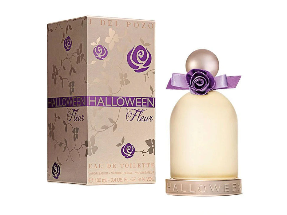 Halloween Fleur de J. Del Pozo para mujeres - EDT en aerosol de 3.4 oz (probador)