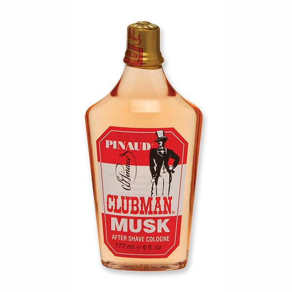 CLUBMAN Musk After Shave Cologne, 6 oz