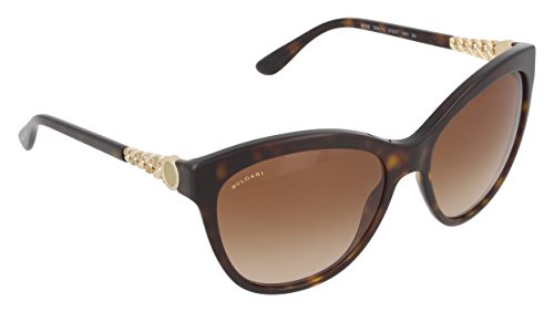 Bvlgari BV8158 504-13 - Dark Havana-Brown Gradient by Bvlgari for Women - 57-17-140 mm Sunglasses