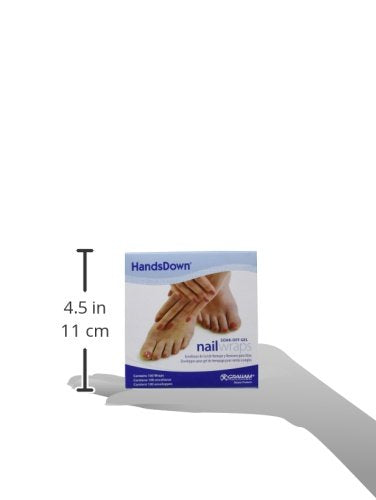 Handsdown Soak-Off Gel Nail Wraps 100-Ct Bag