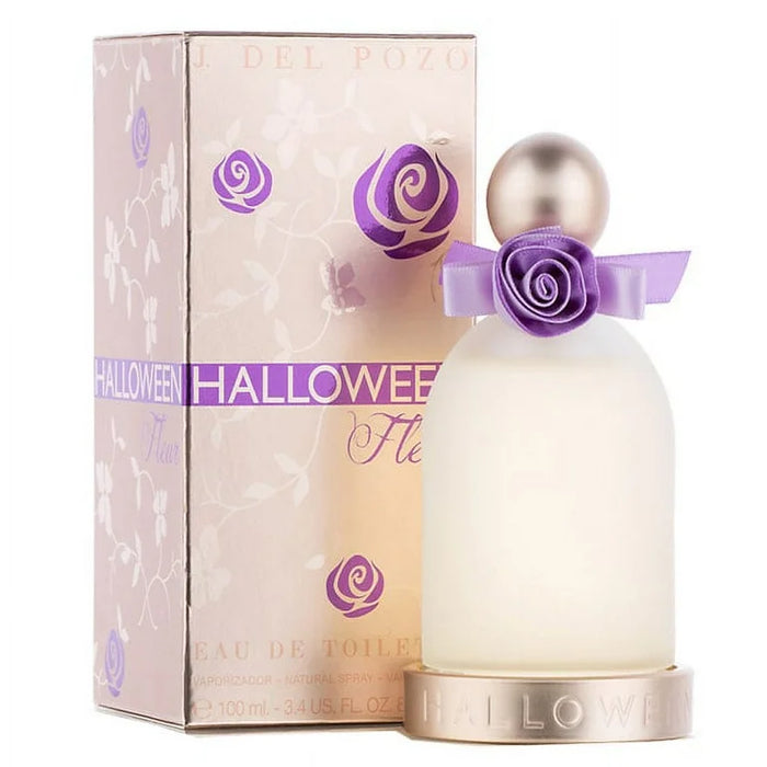 Halloween Fleur de J. Del Pozo para mujeres - EDT en aerosol de 3.4 oz (probador)