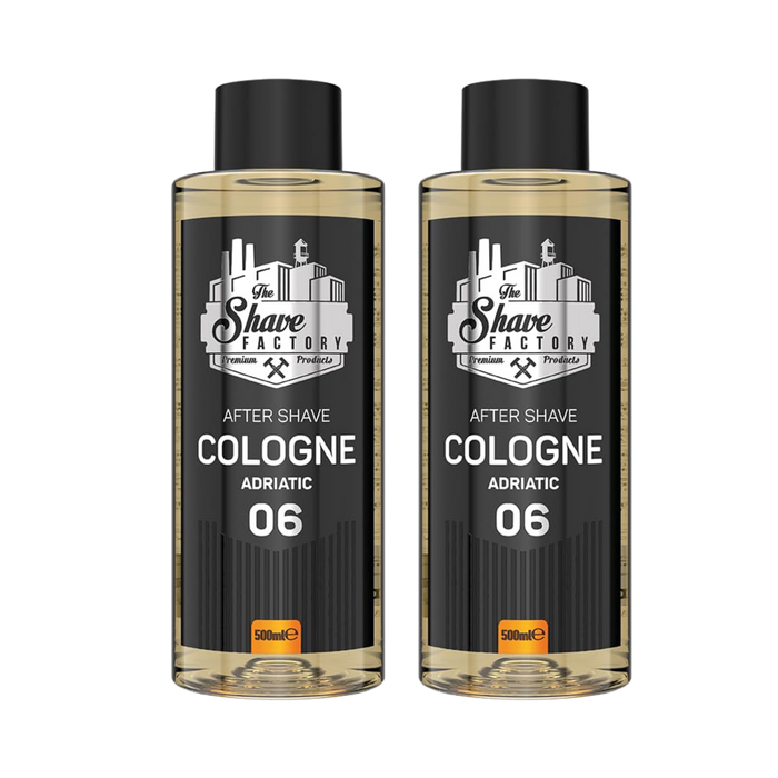 The Shave Factory No. 6 Adriatic Aftershave Cologne (Multipack)