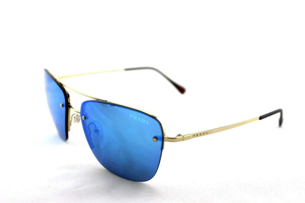Prada SPS 51R ZVN-5M2 - Pale Gold-Light Green Blue by Prada for Women - 59-18-135 mm Sunglasses