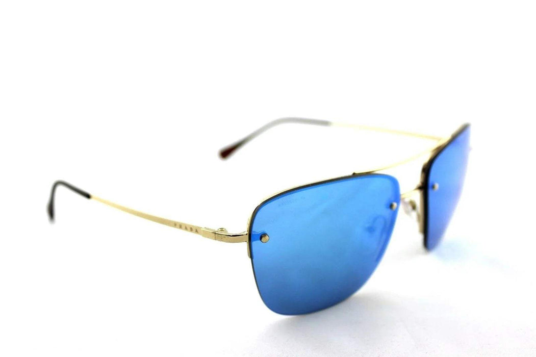 Prada SPS 51R ZVN-5M2 - Pale Gold-Light Green Blue by Prada for Women - 59-18-135 mm Sunglasses