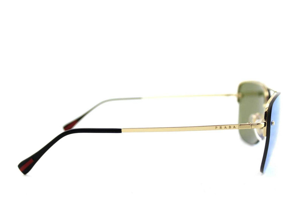 Prada SPS 51R ZVN-5M2 - Pale Gold-Light Green Blue by Prada for Women - 59-18-135 mm Sunglasses