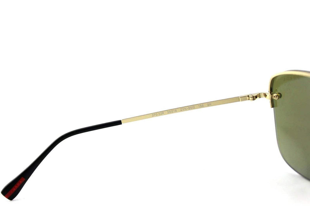 Prada SPS 51R ZVN-5M2 - Pale Gold-Light Green Blue by Prada for Women - 59-18-135 mm Sunglasses