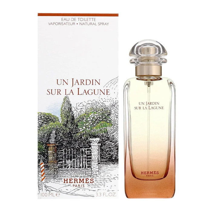 Un Jardin Sur La Lagune by Hermes for Women - 3.3 oz EDT Spray (Tester)