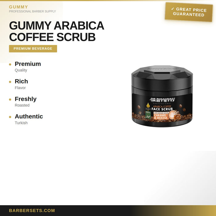 GUMMY ARABICA COFFEE SCRUB CARAMEL & MOCHA 300ml