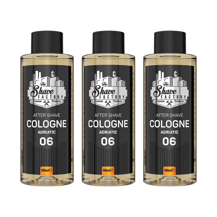 The Shave Factory No. 6 Adriatic Aftershave Cologne (Multipack)