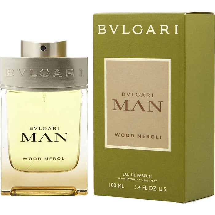 Bvlgari Man Wood Neroli de Bvlgari pour homme - Spray EDP de 3,4 oz