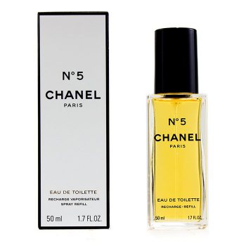 Chanel No.5 by Chanel for Women - 1.7 oz EDT Spray Refill. (Unboxed)