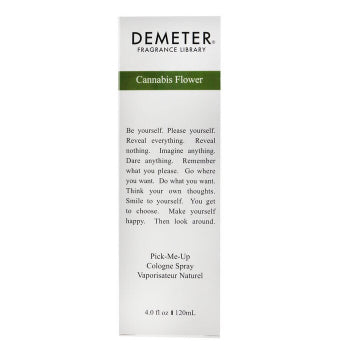 Cannabis Flower by Demeter for Women - 4 oz Cologne Spray