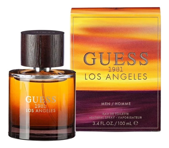 Guess 1981 Los Ángeles de Guess para hombres - Spray EDT de 3,4 oz