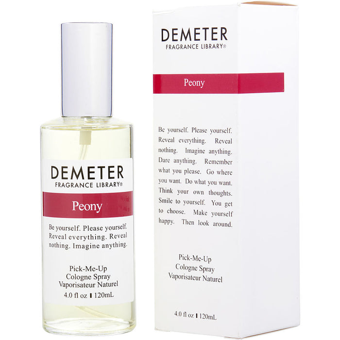 Peony by Demeter for Unisex - 4 oz Cologne Spray