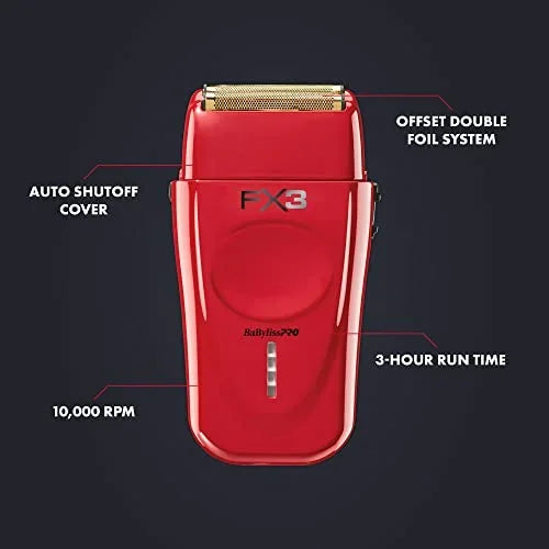 BaBylissPRO X3 Collection Double Foil Shaver