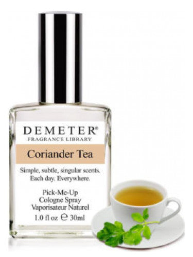 Té de cilantro de Demeter para unisex - Colonia en spray de 4 oz