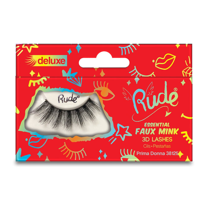 Pestañas RUDE Essential Faux Mink Deluxe 3D 