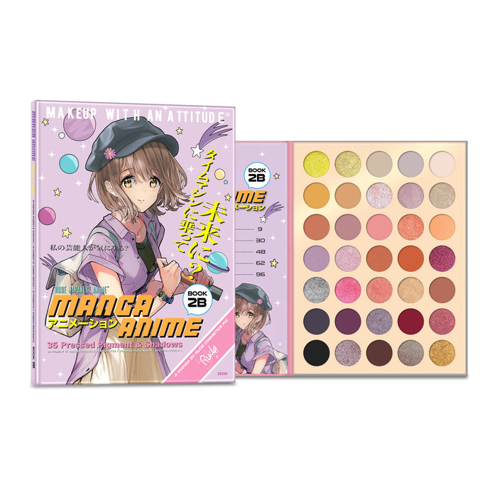 RUDE Manga Anime 35 Pressed Pigment & Shadows Book 2B