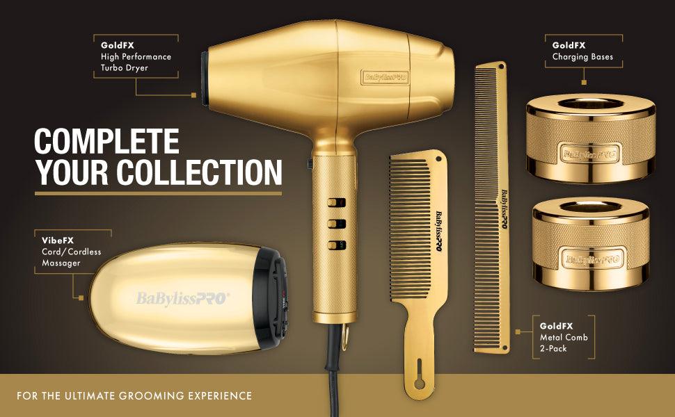 BABYLISS PRO Metal Collection Trimmer Charging Base - Gold BB-FX787BASE-G - BarberSets