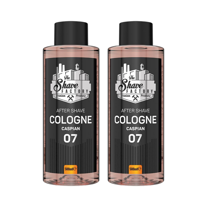 The Shave Factory No. 7 Caspian Aftershave Cologne (Multipack)