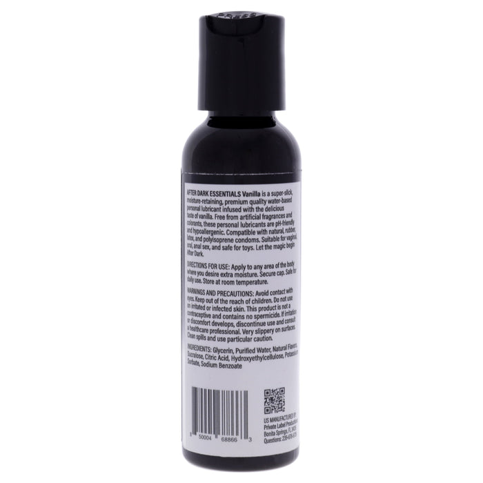 Water-Based Personal Lubricant - Vanilla by After Dark Essentials for Unisex - 2 oz Lubricant