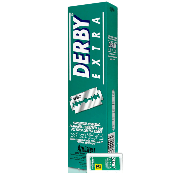 Derby Double Edge Razor Blades 100Ct DE-D114 - BarberSets