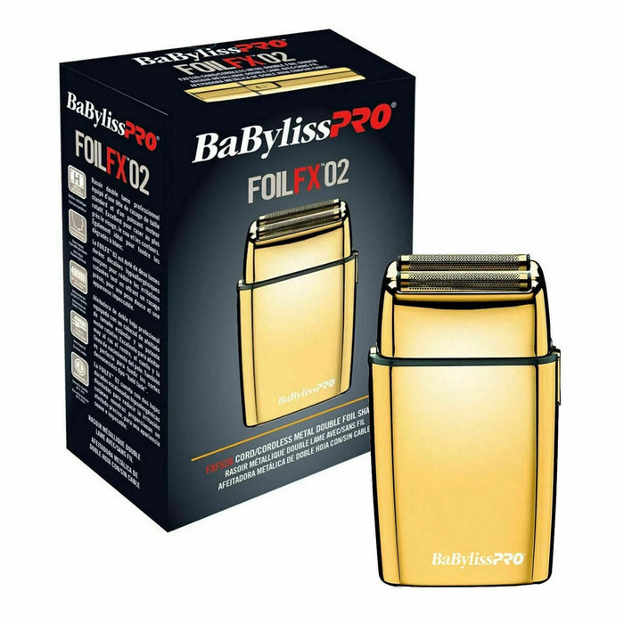 BaBylissPRO Gold LO-PROFX Clipper FX8010G &amp; tondeuse FX707G2 &amp; Double rasoir à grille FXFS2G ensemble combiné + 5 pièces cadeau gratuit