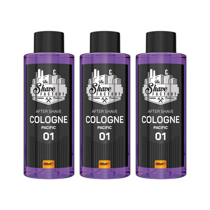 The Shave Factory No. 1 Pacific Aftershave Cologne (Multipack)
