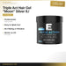 Elegance Triple Act Hair Gel "Moon" Silver 8.8oz/250ml