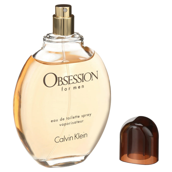 Obsession de Calvin Klein pour homme - Vaporisateur EDT de 2,5 oz