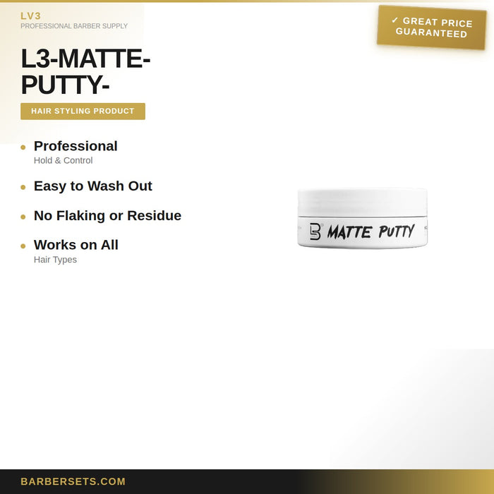 LV3 L3-MATTE-PUTTY-150ML