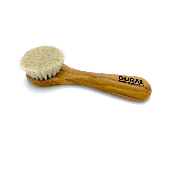 Dural Face &amp; Skin Brush Pelo de Cabra Natural Madera de Olivo