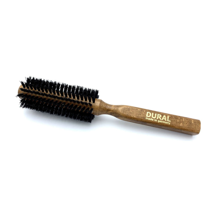 Cepillo de pelo Dural Round Styler para peinar y cuidar cerdas de jabalí madera de haya