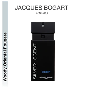 Silver Scent Deep by Jacques Bogart for Men - 3.3 oz EDT Spray